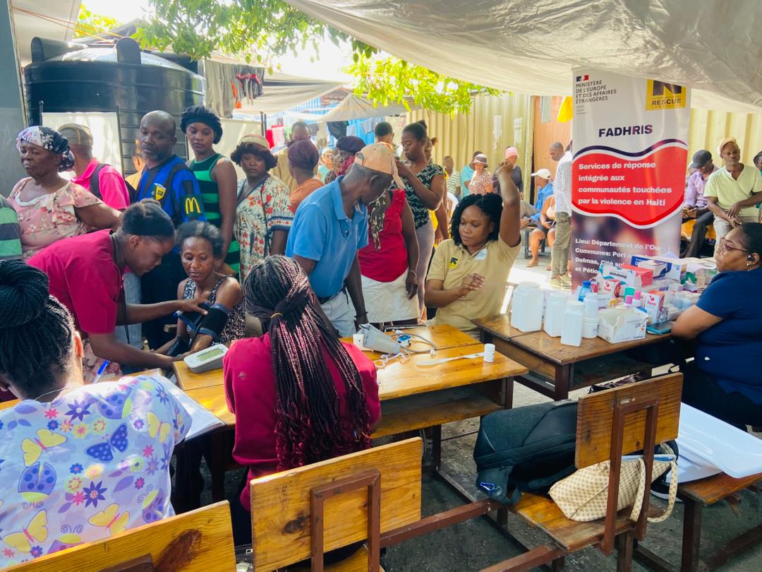 Accès aux soins de santé de base renforcés aux sites d’hébergement Nouvelle Jérusalem,  DGPNH, Centre d’hébergement Meyotte 37 et Institution Mixte de la Grâce